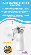 inalador e Nebulizador Kids Pro™  Ultra Silencioso e Portátil + 3 Máscaras Grátis