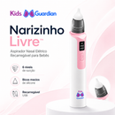 Narizinho Livre™ | Aspirador Nasal Elétrico Recarregável para Bebês