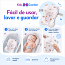 NinhoBanho™ | Almofada de Banho para Bebê com Apoio Anatômico