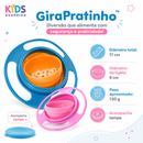 GiraPratinho™ | Prato Infantil Giratório 360° Anti-Derramamento