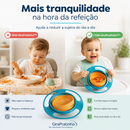 GiraPratinho™ | Prato Infantil Giratório 360° Anti-Derramamento