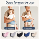 Colinho Fácil™ | Apoio de Cintura para Carregar Bebê