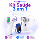 Kit Saúde BabyGuard™ 3 em 1 | Nebulizador + Termômetro Digital + Oxímetro