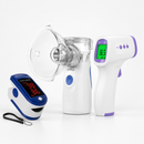 Kit Saúde BabyGuard™ 3 em 1 | Nebulizador + Termômetro Digital + Oxímetro