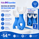 SmileU™ Kids Guardian Escova Infantil em U de Silicone
