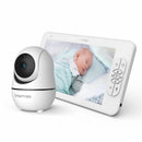 Babá Eletrônica com Tela 7” HD e 2 Câmeras – Segurança Total para o Seu Bebê