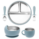 Kit Refeição MealBaby Inox™  5pcs