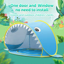 Barraca de Praia Shark para Bebê com Piscina e Proteção UV Kids Guardian