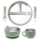 Kit Refeição MealBaby Inox™  5pcs