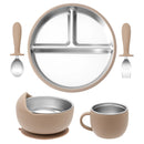 Kit Refeição MealBaby Inox™  5pcs