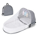 Berço Portátil Dobrável com Mosquiteiro Kids Guardian™