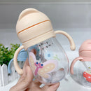 Copo Infantil com Canudo 350ml | Antivazamento e Seguro