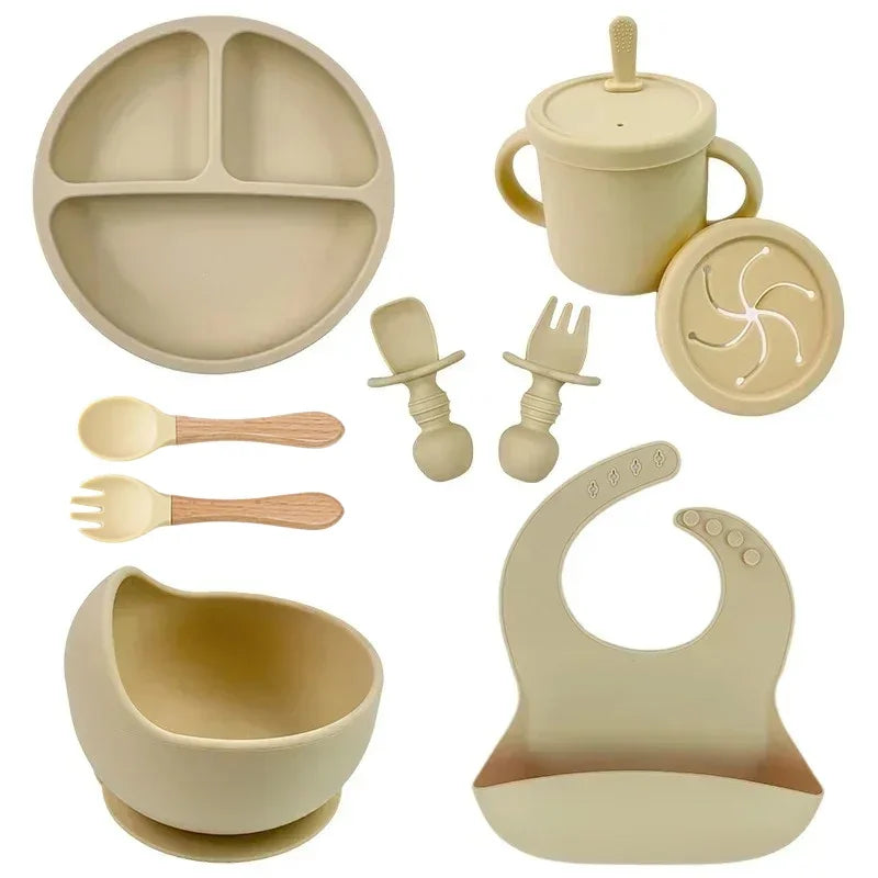 Kit  Hora da Papinha BabyCare™ 9 Peças