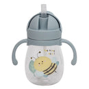 Copo Infantil com Canudo 350ml | Antivazamento e Seguro