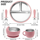 Kit Refeição MealBaby Inox™  5pcs