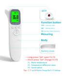 Children Infrared Digital Thermometer Forehead Non-contact Body Fever Termometre Or Kids Finger Pulse Oximeter Blood Oxygen Mete