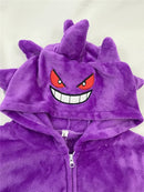 Pijama Fantasia Infantil Pokémon Gengar – Conforto, Diversão e Estilo