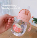 Copo Infantil com Canudo 350ml | Antivazamento e Seguro
