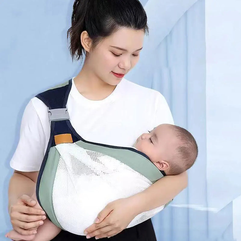 Colo Fácil™ | Sling Carregador de Bebê Ajustável com Apoio Lateral