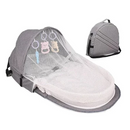 Berço Portátil Dobrável com Mosquiteiro Kids Guardian™